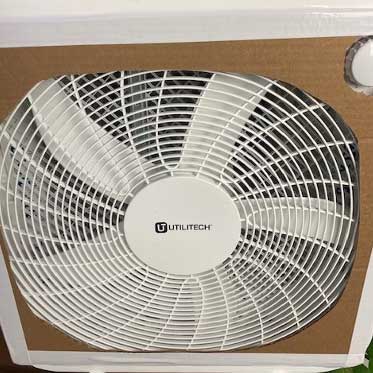 Sample DIY cardboard “fan shroud” via Jim Rosenthal from Tex-Air Filters.