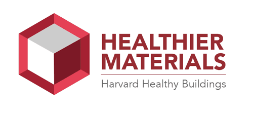 Harvard Healthier Materials logo
